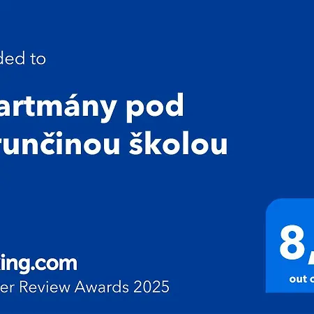 Pod Baruncinou Skolou Apartament Czeska Skalica